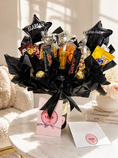 שחור  LYVO Bouquet & Wine